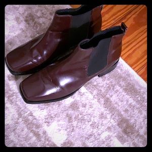 ASOS Chelsea boot - burgundy